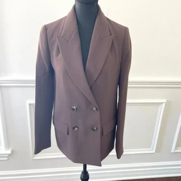 Aritzia Jackets Coats Aritzia Wilfred Blazer Doublebreasted